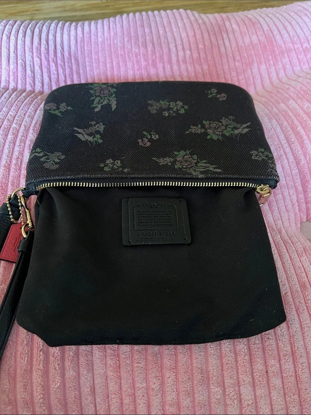 Coach & Jason Naylor Collab LOVE Wristlet